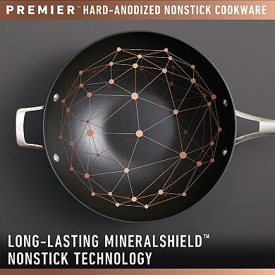 Calphalon Premier Hard-Anodized Nonstick Square Griddle Pan