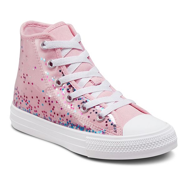 mod Lav aftensmad romersk Converse Chuck Taylor All Star Encapsulated Glitter Little Kid Girls'  High-Top Shoes