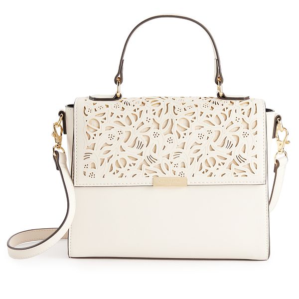 DRAPER JAMES RSVP™ Lottie Lasercut Crossbody Bag