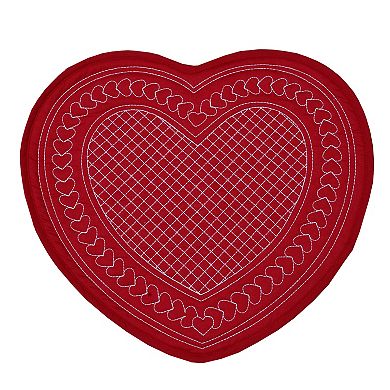 Celebrate Together™ Valentine's Day Reversible Quilted Heart Placemat