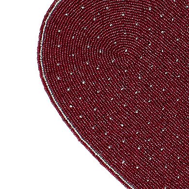 Celebrate Together™ Valentine's Day Beaded Heart Placemat