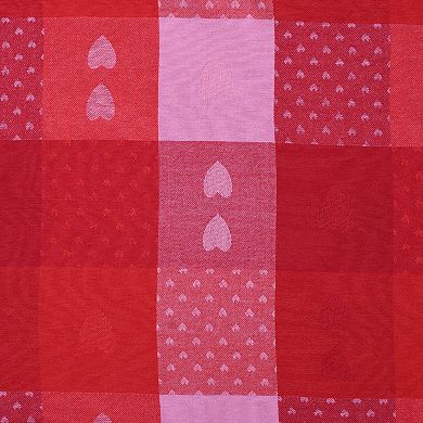 Celebrate Together™ Valentine's Day Plaid Heart Tablecloth
