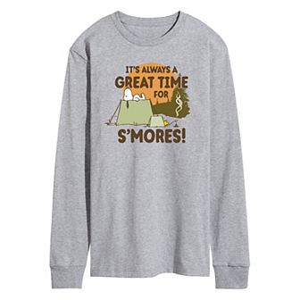 Men's Peanuts Snoopy and Woodstock Smores Tee