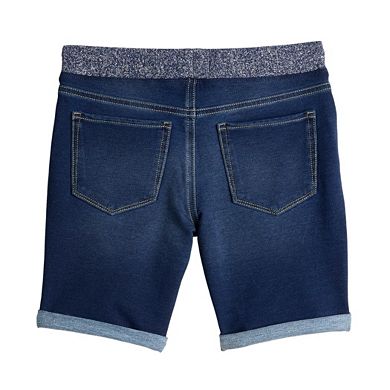 Girls 6-20 SO® Ribbed Waist Jegging Bermurda Shorts in Regular & Plus Size