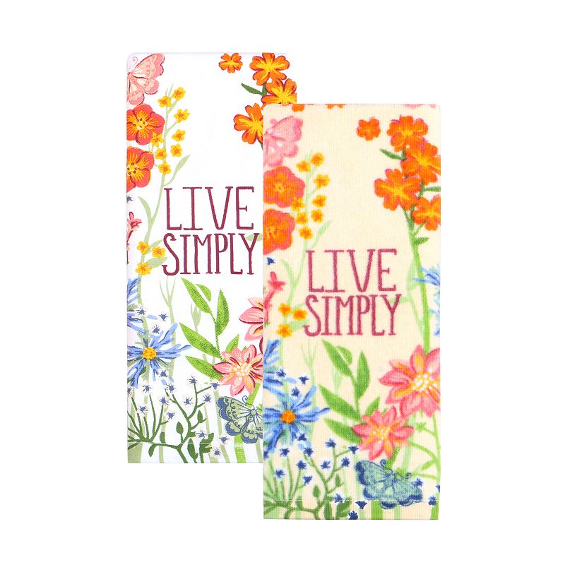 Celebrate Together Spring Live Simply Kitchen Towel 2-pk., Multicolor