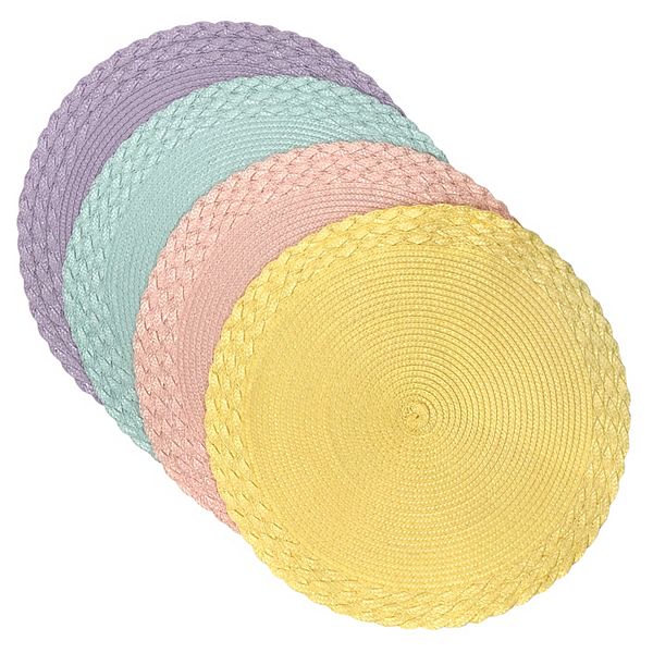 Celebrate Together Spring Pastel Round Placemat 4-pk.