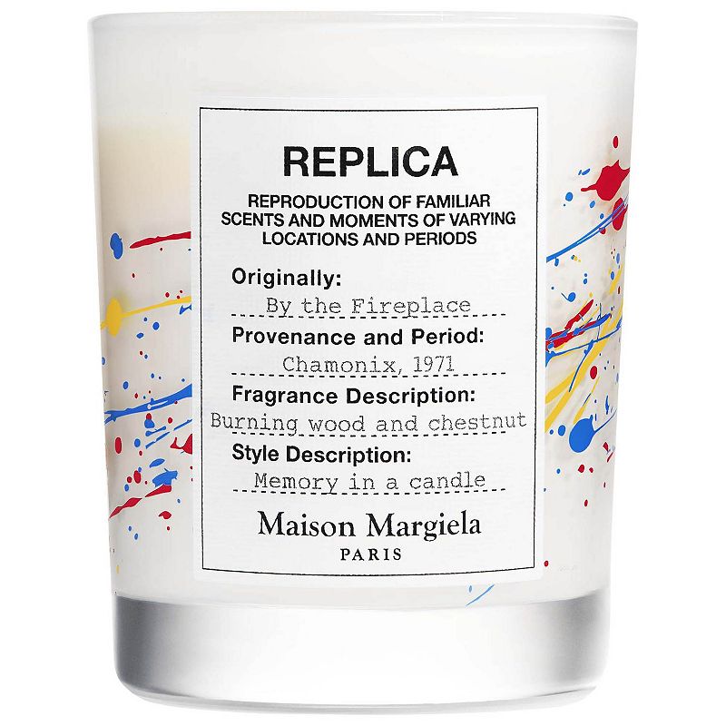 REPLICA By The Fireplace Scented Candle, Multicolor, 5.8 Oz