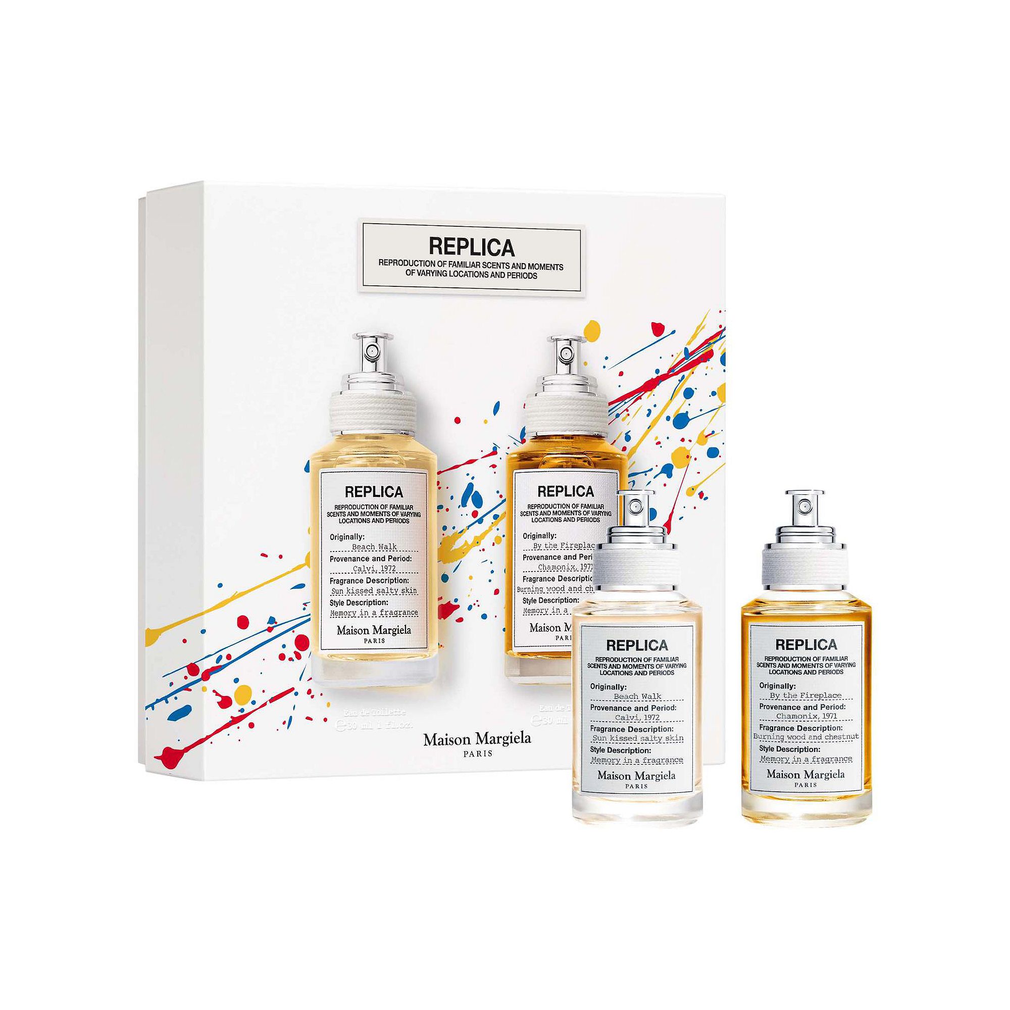 Maison Margiela By the Fireplace and Beach Walk Perfume Duo Set, Multline