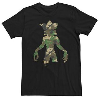 Big & Tall Netflix Stranger Things Demogorgon Camo Monster Tee