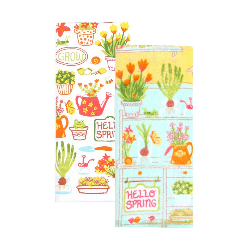 Celebrate Together Spring Garden Shop Kitchen Towel 2-pk., Multicolor