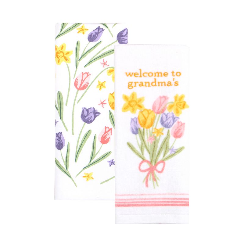 Celebrate Together Spring Grandmas House Kitchen Towel 2-pk., Light Pink