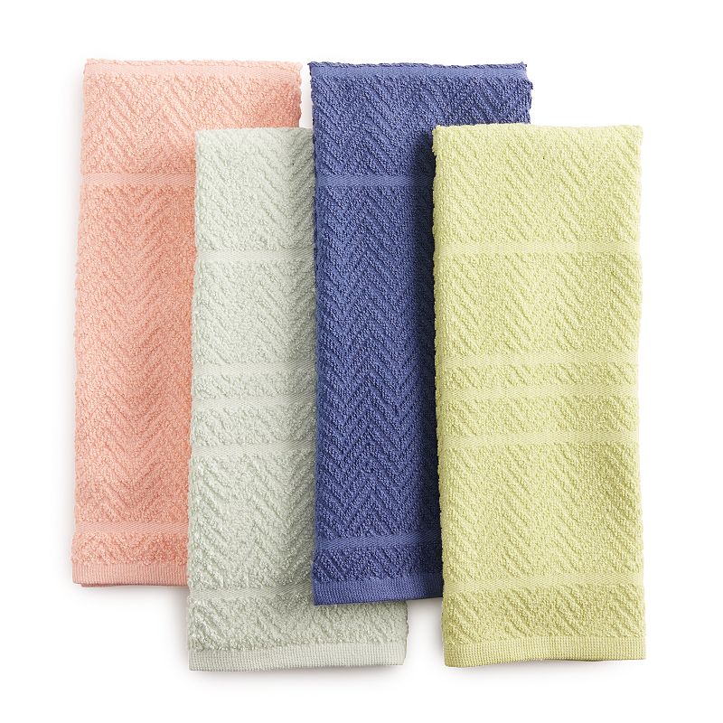 Celebrate Together Spring Solid Kitchen Towel 4-pk., Multicolor