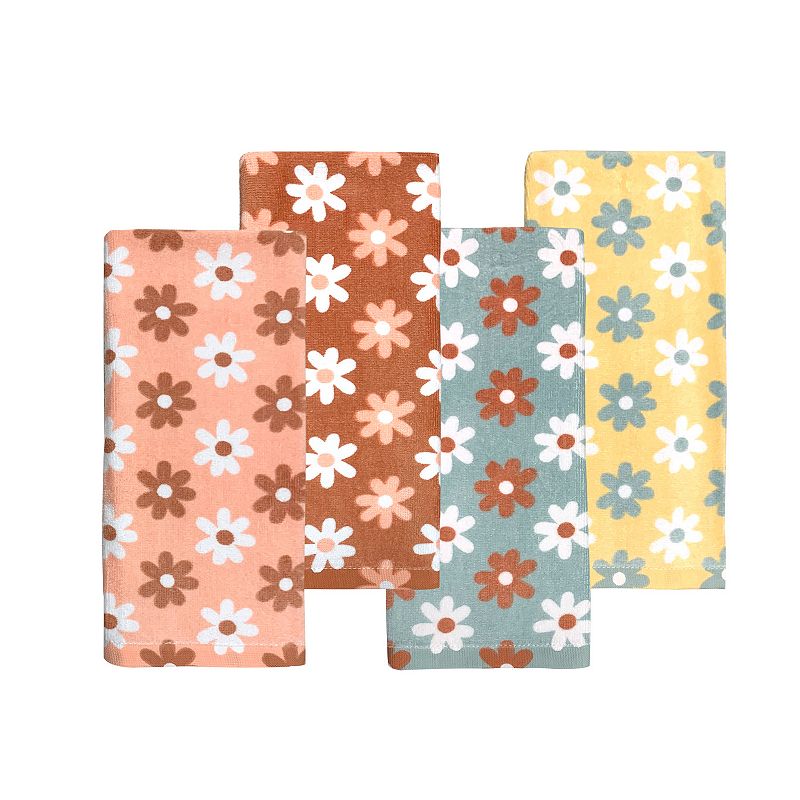 Celebrate Together Spring Daisy Print Kitchen Towel 4-pk., Multicolor