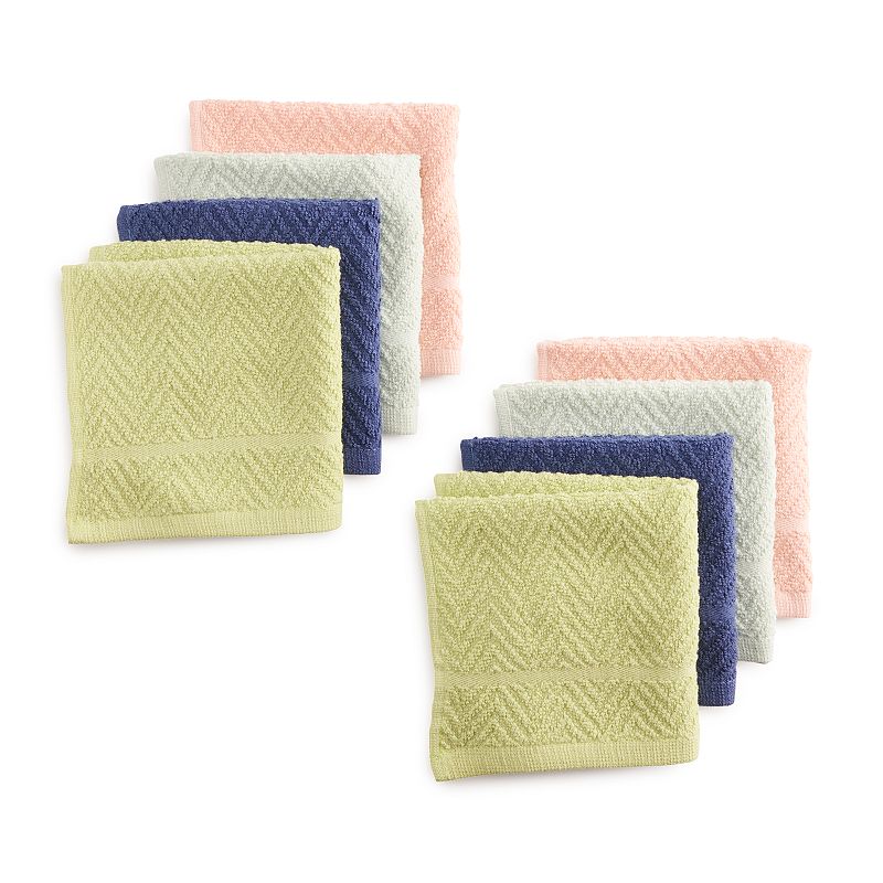 Celebrate Together Spring Pastel Solids Dishcloth 8-pk., Multicolor, DCLTHM