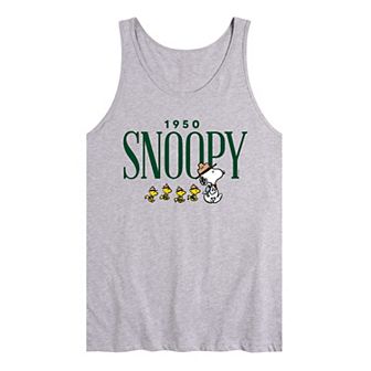 Men's Peanuts Snoopy 1950 Camping Tank Top Top