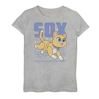 Disney's Buzz Lightyear Girls 7-16 Robot Sox Sketch Graphic Tee