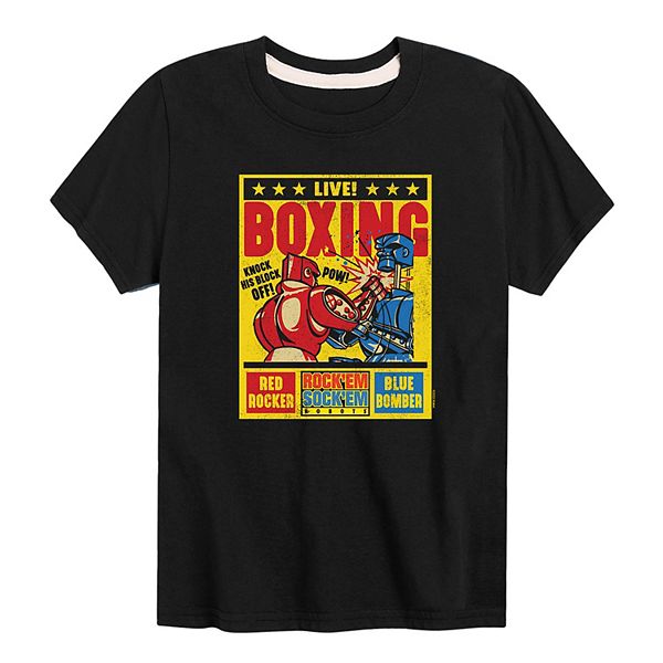 Boys 8-20 Rock Em Sock Em Live Boxing Graphic Tee