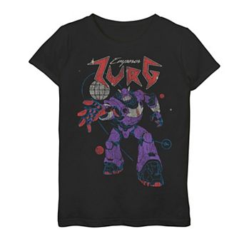 Disney's Buzz Lightyear Girls 7-16 Emperor Zurg Metal Armor Graphic Tee