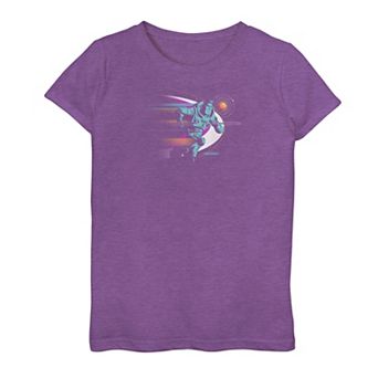Disney's Buzz Lightyear Girls 7-16 Nova Barcode Graphic Tee