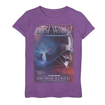 Girls 7-16 Star Wars Obi-Wan Kenobi Galactic Stereo Sound Vader Graphic Tee