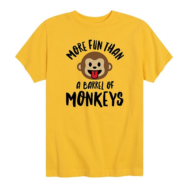 Boys 8-20 Barrel Of Monkeys Retro Graphic Tee