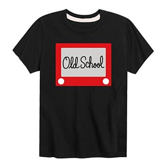 Boys 8-20 Old School Sketch Toy Graphic Tee