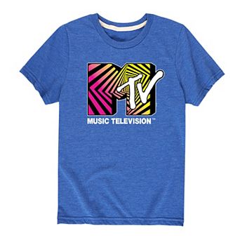 Boys 8-20 MTV Classic Logo Optical Graphic Tee