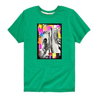 Boys 8-20 MTV Logo Geo Moon Person Graphic Tee