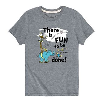 Boys 8-20 Dr. Seuss Fun To Be Done Graphic Tee