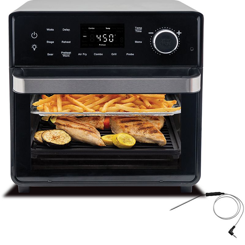 NuWave Todd English Pro-Smart Grill with Combo Cooking & Air Frying Capabilities