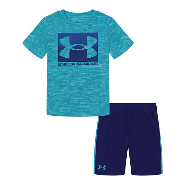 Baby & Toddler Boy Under Armour Logo Tee & Shorts Set