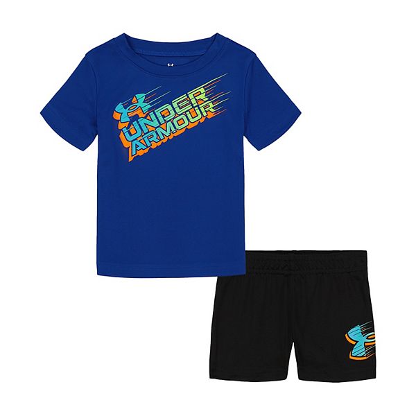 Baby & Toddler Boy Under Armour Faster Tee & Shorts Set