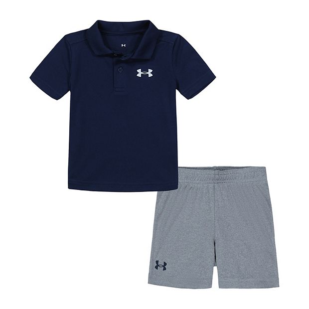 Toddler boy cheap under armour polo