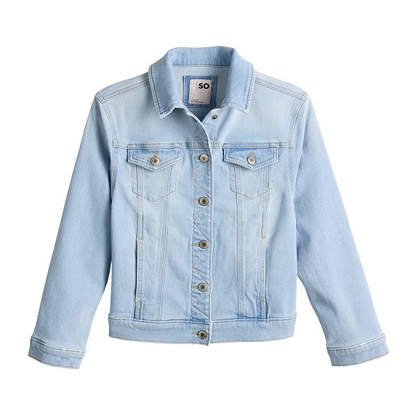 Kohls girls hot sale jean jacket