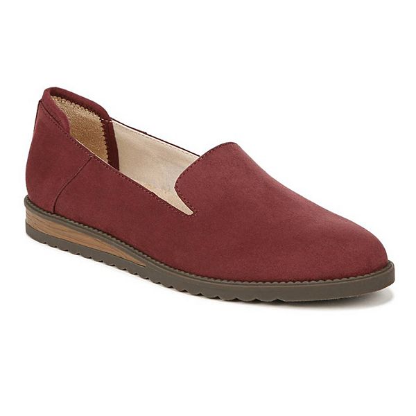 Dr. Scholl's Jetset Women's Slip-on Flats - Beet Red (7.5 WIDE)