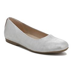 Kohls on sale silver flats