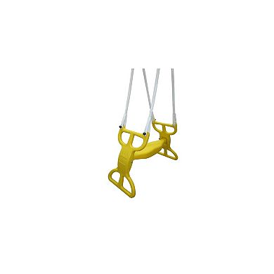 XDP Recreation Rising Sun Playground Outdoor Swing Set, Glider, SeeSaw, & Slide