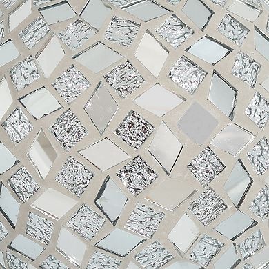 Sunnydaze Mosaic Glass Gazing Globe - 10"