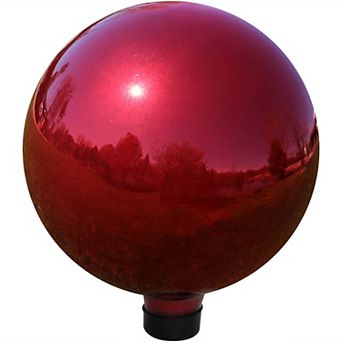 Sunnydaze Mirrored Surface Gazing Globe - 10 in