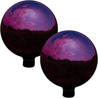 Sunnydaze Mirrored Surface Gazing Globe - 10 in