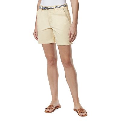 Women s Gloria Vanderbilt Belted Trouser Shorts
