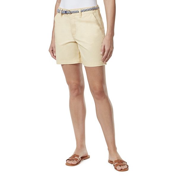 Kohls womens sales khaki shorts