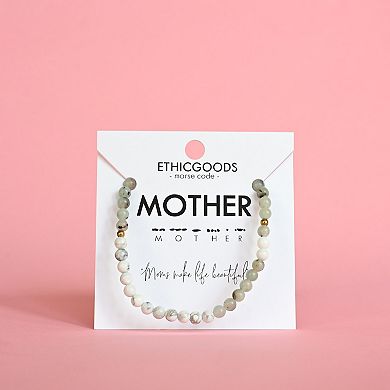 Ethic Goods Mother Morse Code Bracelet