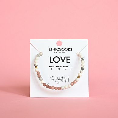 Ethic Goods Love Morse Code Bracelet