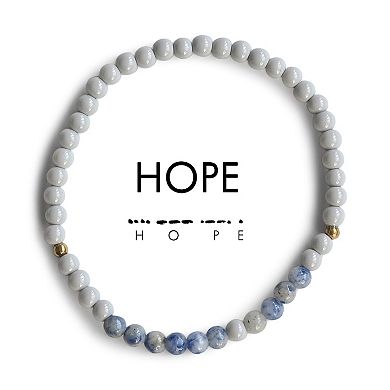 Ethic Goods Hope Morse Code Bracelet