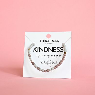 Ethic Goods Kindness Morse Code Bracelet