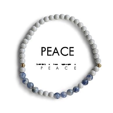 Ethic Goods Peace Morse Code Bracelet
