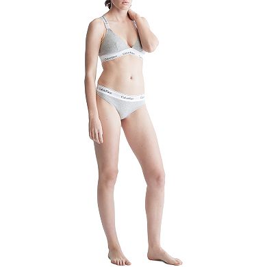 Calvin Klein Modern Cotton Unlined Triangle Bralette QF5980