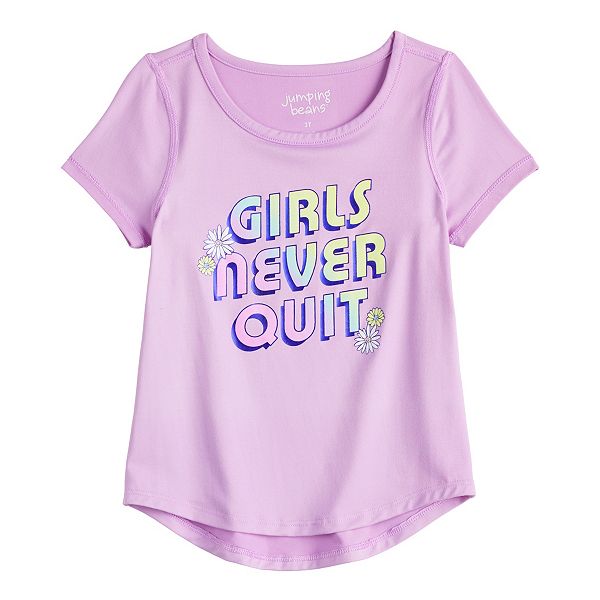 Girls 4-12 Jumping Beans® Adaptive Active Tee