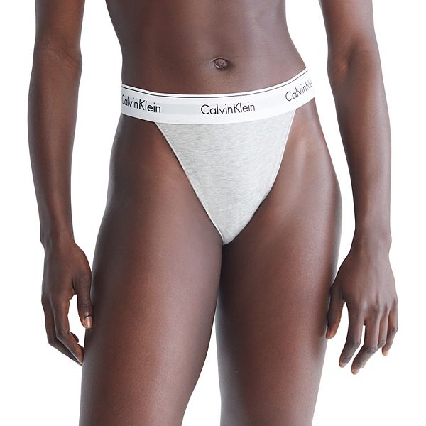 Calvin Klein Underwear MODERN THONG - String - shoreline/dunkelblau 